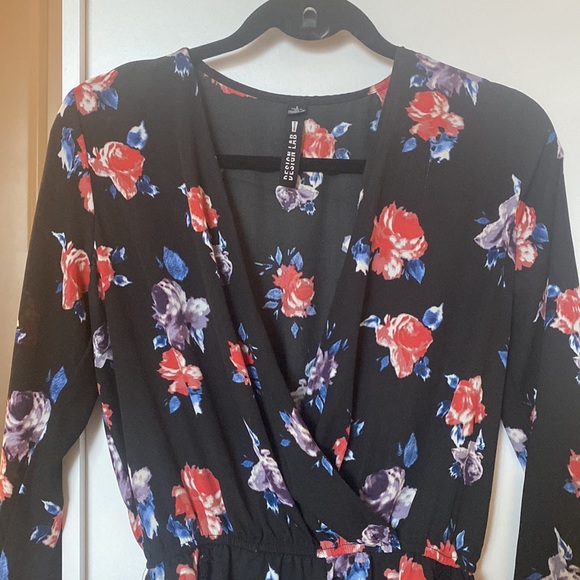 Design Lab Lord & Taylor Floral Romper - Picture 3 of 6